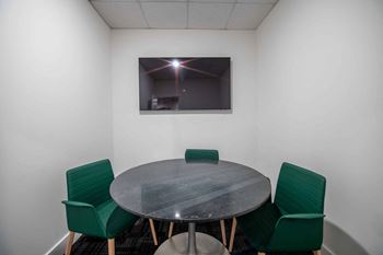 Private study/work rooms equipped with wifi, smart tv with hdmi plug in and dry erase boards